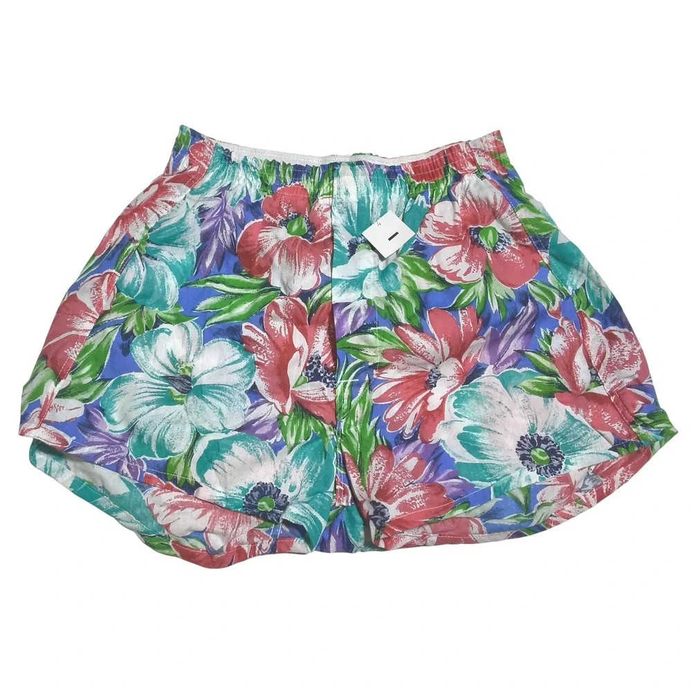 Mervyn's Floral Boxer Shorts Men Small 30-32 Multicolor Vintage Deadstock NWT